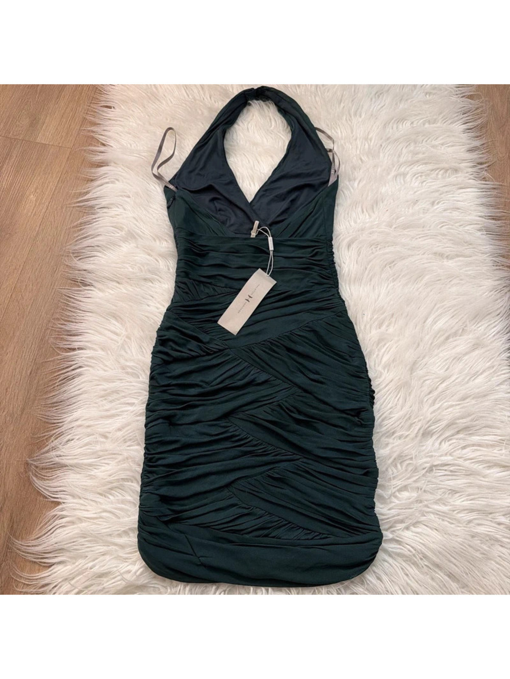 Halston Heritage Ruched dress size XXS